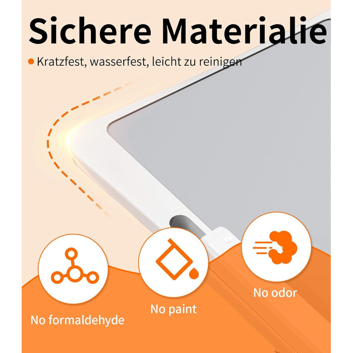 Зручний столик-підставка для ноутбука з регулюванням висоти, лапдеск для ліжка, дивана, софи. Сумісний з ноутбуками до 17 дюймів.