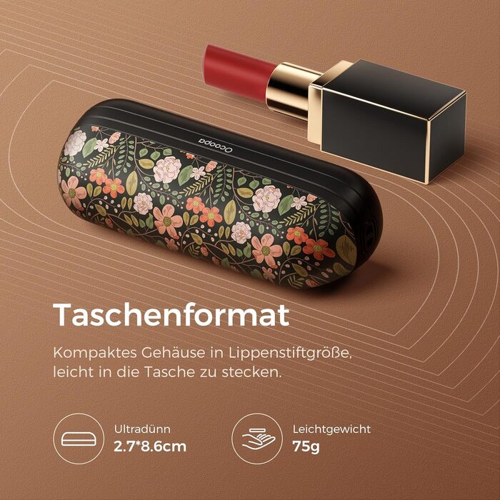 Грілки для рук OCOOPA UT2S Mini, 5200mAh, 2 шт., Магнітні, Електричні, для кемпінгу та міста