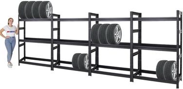 Стелаж для шин PROREGAL Dino, 4 шт. (180x480x50 см) - 48 шин, 150 кг/полиця