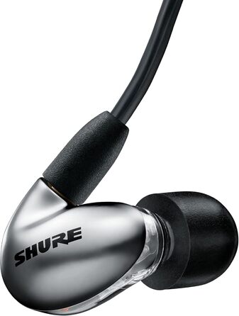 Навушники-вкладиші Shure SE846, 4 динаміки, настроювана частотна характеристика, знімний кабель, графіт, Gen 2