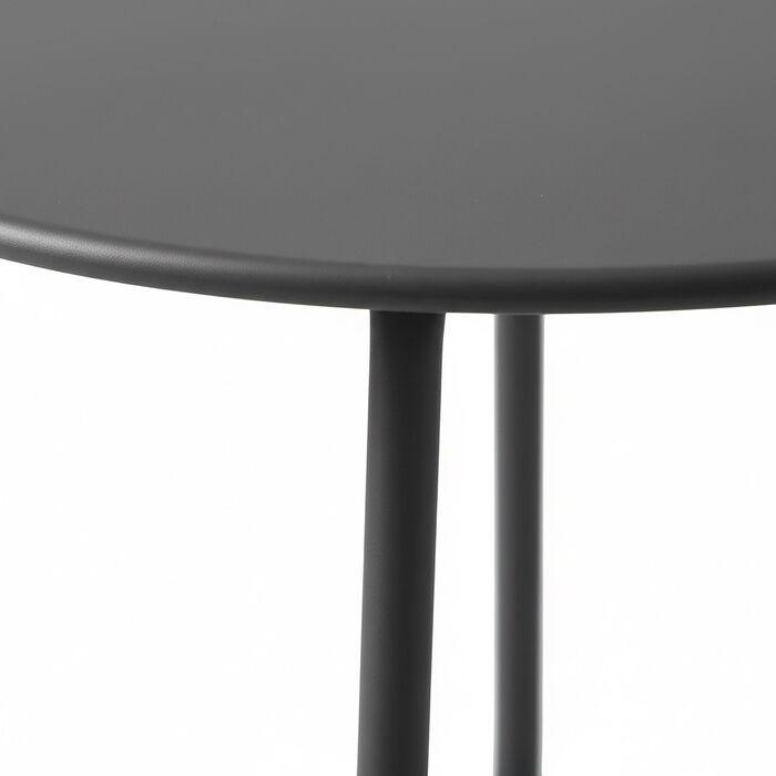 Relaxdays Додатковий столик зі сталі, стійкий до погодних умов