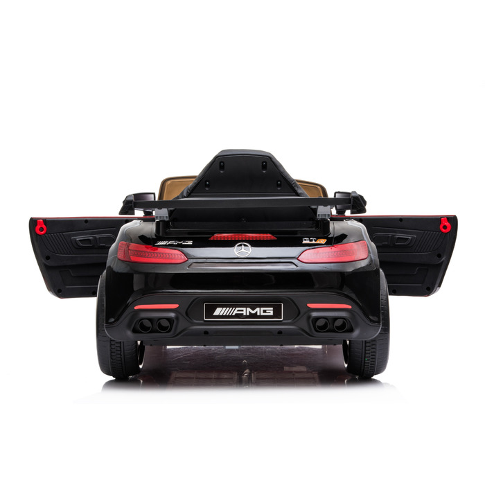 Дитячий електромобіль Mercedes GTR-S з шкіряним сидінням та пультом керування