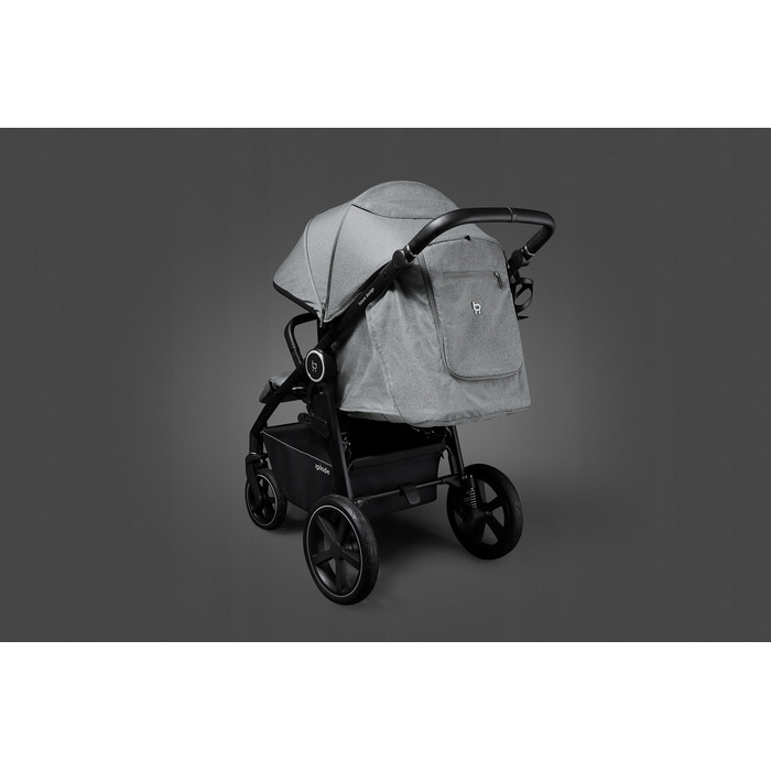 Дитячий візок-прогулянка Future Design Xplode, колір Seal Grey, з пневматичними колесами