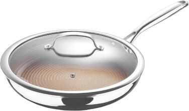 Набір сковорідок MasterPRO GIRO (20+24 см) з антипригарним покриттям ILAG, 3-шарове, індукційне, для духовки, без PFAS/PFOA/PTFE, з нержавіючою ручкою