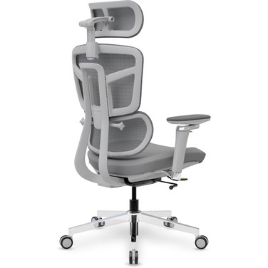 Крісло Mealux S4 Air Fabric Grey (арт. HF-S4 F/G)
