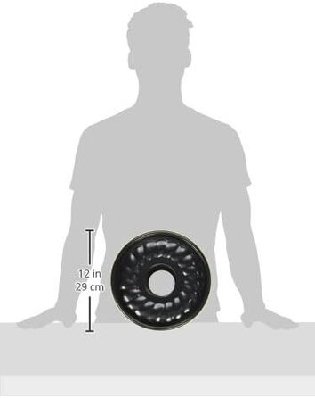 Форма для випікання пирогів Kaiser Inspiration Plus, 28 см, кругла, з 2 днами, для плоских та трубчастих пирогів, антипригарне покриття, виймається, випічка без клею