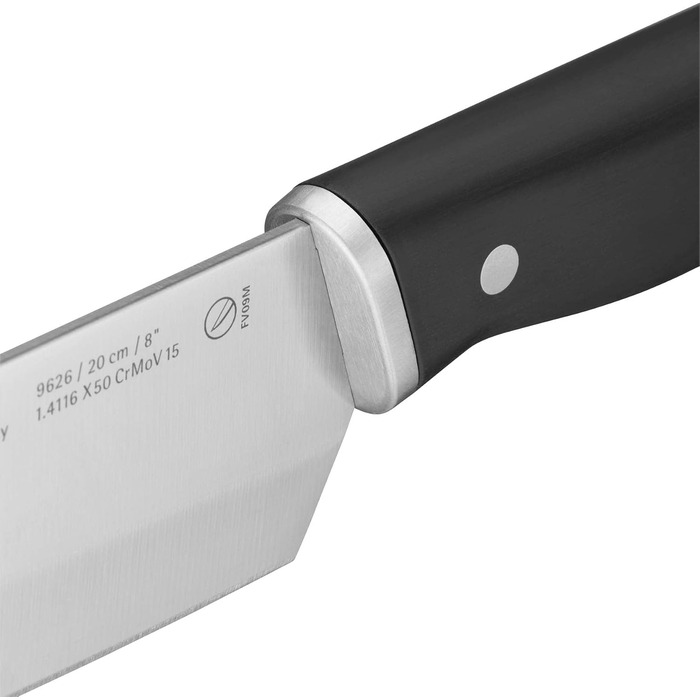 Набір ножів WMF Sequence з підставкою, 6 предметів, Made in Germany, бамбукова підставка, Performance Cut, високоякісна сталь