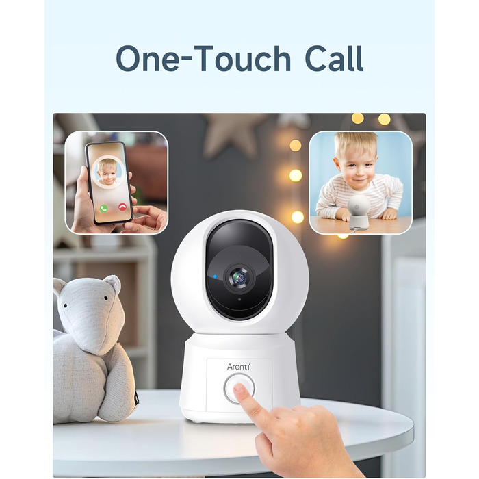 Радіоняня Arenti з камерою та додатком, 5