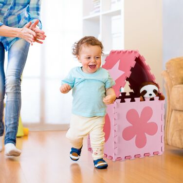 Relaxdays 52-елементний пазломат з бордюром та малюнками