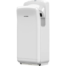 Електричний сушар для рук AnyDry 2005H з HEPA-фільтром, комерційний, 1750-2050W, швидке сушіння (7-10 сек)