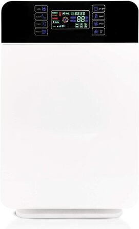 Повітряочисник Livington AirPurifier для кімнат до 30 м² – для алергіків, проти пилу, пилку та шерсті тварин, з автоматичним режимом та таймером