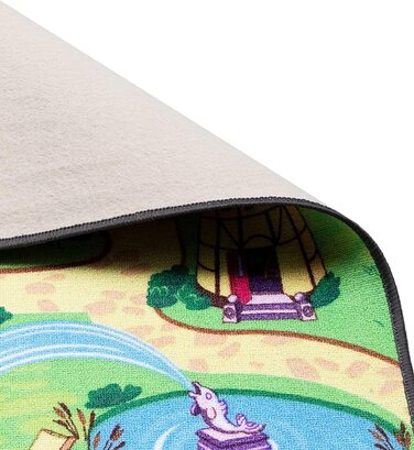 Килимок для ігор Primaflor з дорожнім покриттям-міцний дитячий килимок-високоякісний килимок для дитячої кімнати-Килимок для ігор для хлопчиків і дівчаток-Candy Town - 140x200 см (95x200 см)