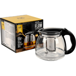 Скляна чайник Karl Hausmann з ситечком - 2л - Стильний дизайн, преміум якість