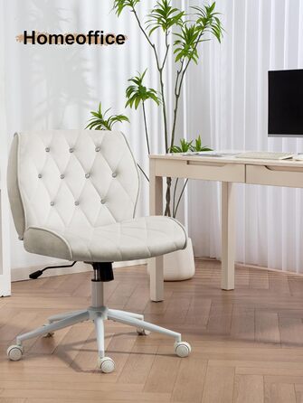 Крісло для дому та офісу Symino з функцією гойдання, обшите штучною замшею, регульована висота, поворотне на 360°, ергономічне, до 150 кг, велике (до 150 кг)