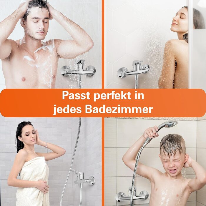 Змішувач для ванної кімнати EISL Verona з витяжною штангою та комплектом зливу, однорідний змішувач для раковини, хром