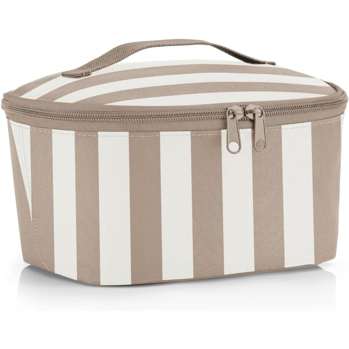 Сумка-холодильник Reisenthel Pocket Dot (S) Summerstripes Coffee з переробленого PET для обіду, Україна
