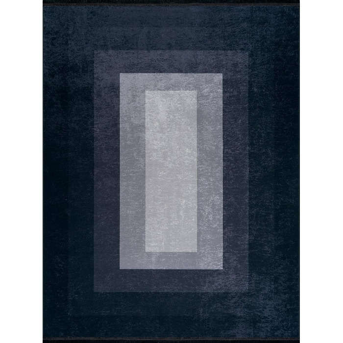 Килимок, що миється I Високоякісний килимок для кухні та передпокою I 100 поліестер I Сучасний килимок для вітальні з візерунком I Нековзний килимок для підлоги (80 x 150 см, сірий-1709)