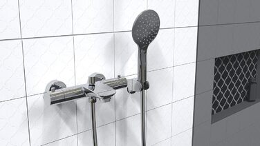 Змішувач для ванни EISL CLAUDIO з душовим підключенням, хром, однорідний, NI023CALCR