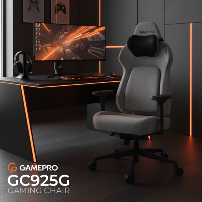 Крісло ігрове GamePro GC925G Gray