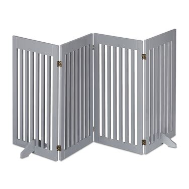 Захисний бар'єр Relaxdays сірого кольору, 92 см