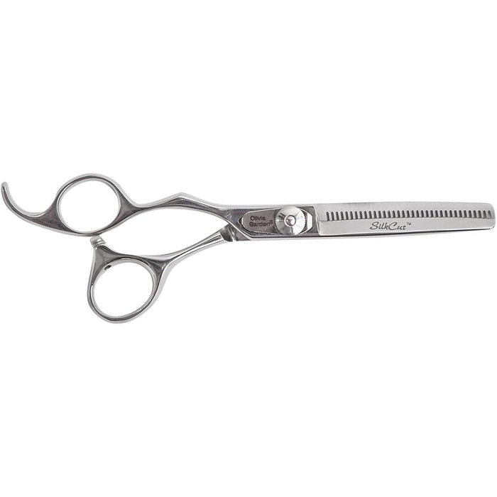 Ножиці для підстригання волосся Olivia Garden SilkCut LH, 35 зубців ()
