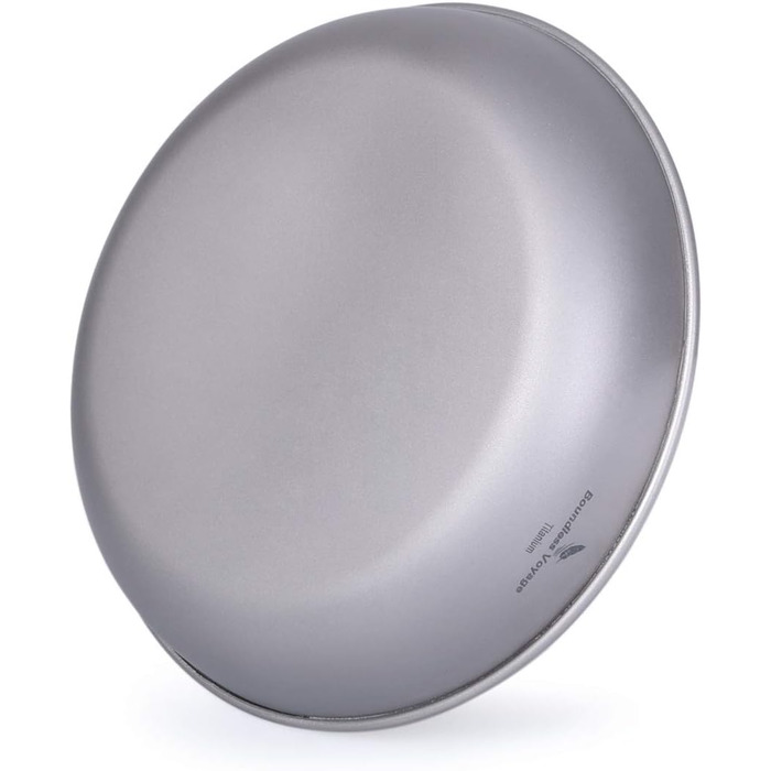 Тарілка для кемпінгу iBasingo Titan Teller 18.5 см: міцна, легка, з нержавіючої сталі, для пікніка та приготування їжі