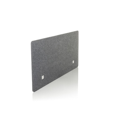 Звукоізолююча перегородка на стіл FLEXMIUT 3D 120x60x1 PET сірий hjh OFFICE