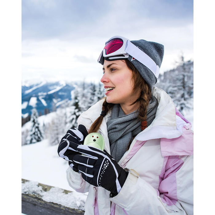 Електричний грієчка для рук Miaton 6000mAh - перезаряджуваний кишеньковий обігрівач для кемпінгу, подарунок для чоловіків, жінок, дітей