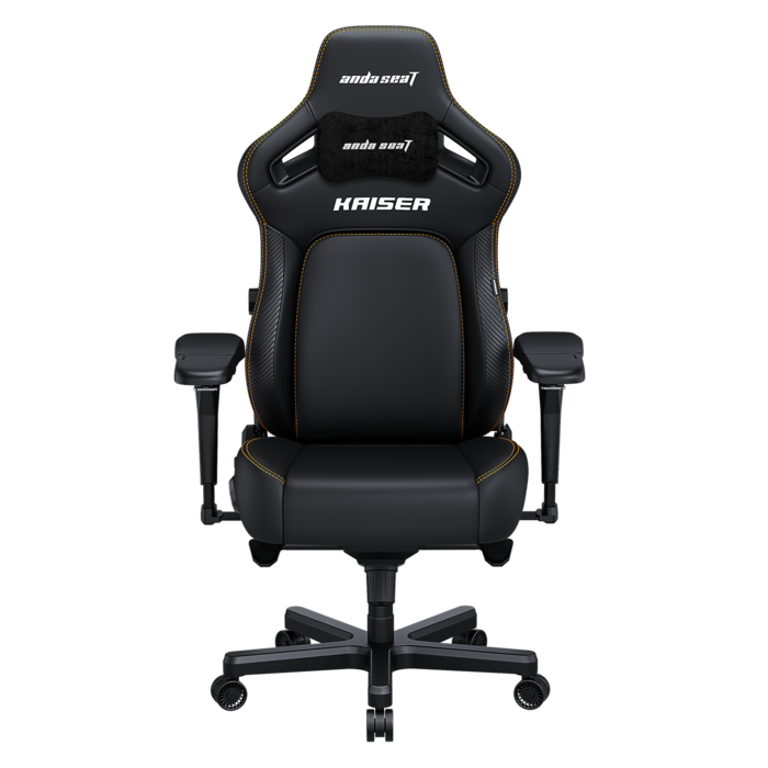 Крісло ігрове Anda Seat Kaiser 4 Black PVC Size XL
