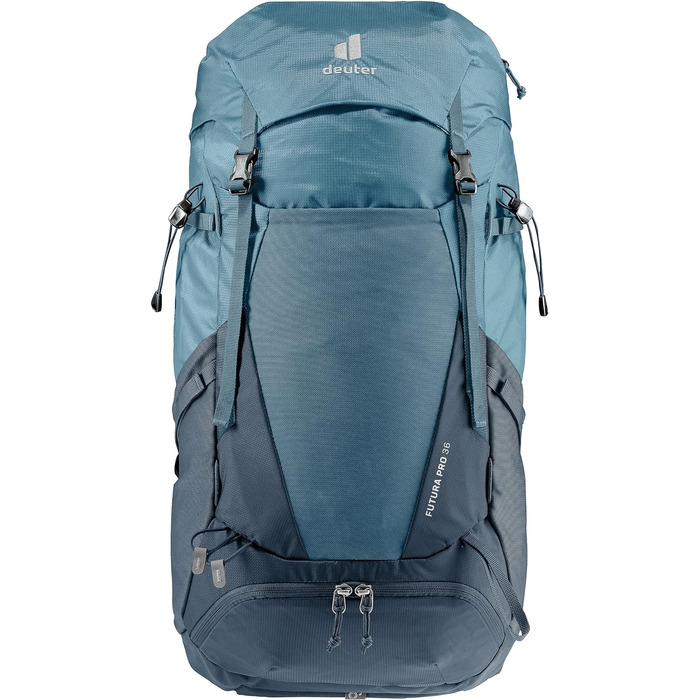 Туристичний рюкзак deuter Futura Pro 36, чорно-графітовий одинарний з атлантичним чорнилом