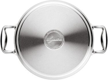 Каструля Lagostina Accademia Lagofusion з кришкою, нержавіюча сталь, 26 см