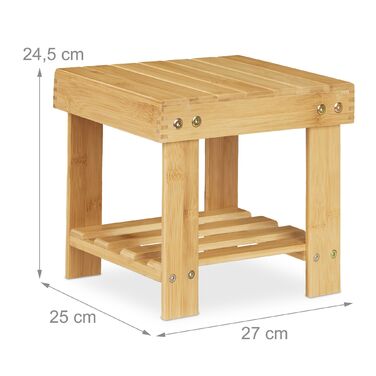 Підставка для ніг Relaxdays з бамбука