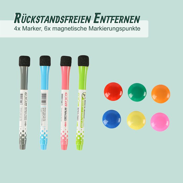 Набір магнітних дошок Relaxdays (2 шт.)