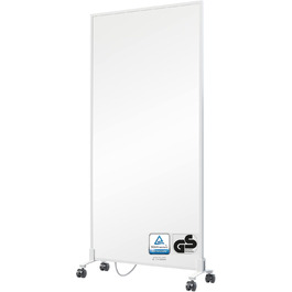 Інфрачервовий обігрівач BR Bringer Standgerät 1200W - Економний, мобільний, з гарантією 5 років, німецька якість (білий)