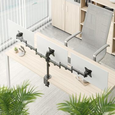 Підставка для монітора RICOO 2 монітори, Dual Monitor Arm, TS7811, чорний