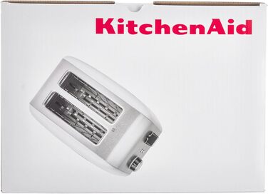 Тостер KitchenAid CLASSIC на 2 скибочки, 1,8 кг, білий