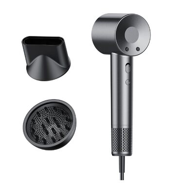 Високошвидкісний іонний фен для волосся 2026, 160 000 об/хв, з дифузором та функцією Thermocontrol, низький рівень шуму 57 дБ