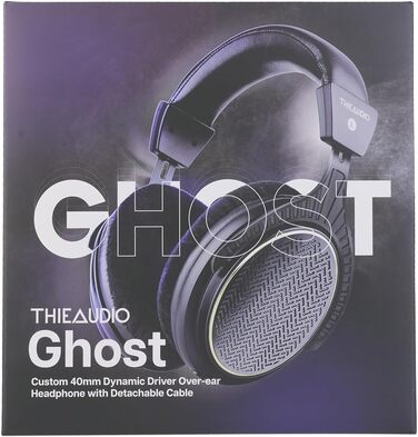 Динамічні накладні навушники LINSOUL Thieaudio Ghost 40 мм з відкритою спинкою зі знімним кабелем