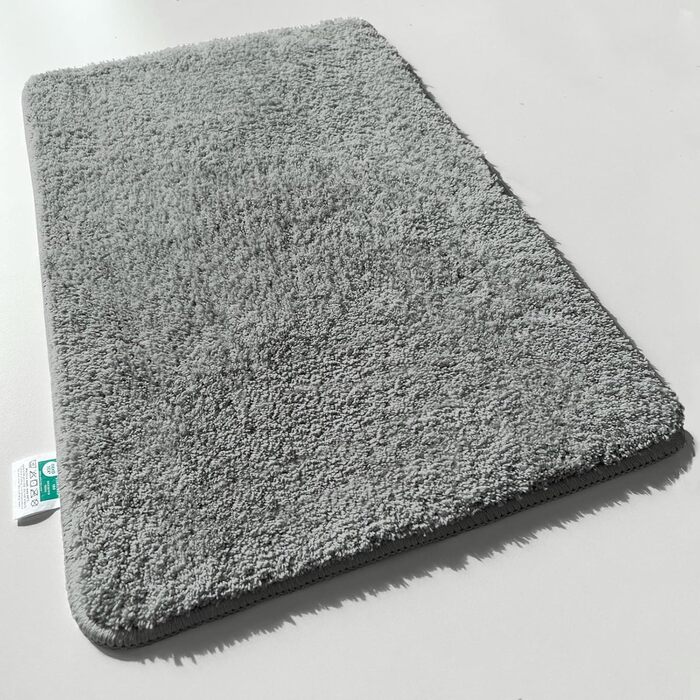 Casa Pura Килимок для ванної кімнати з високим ворсом Sky Soft - М'який, пухнастий, з ефектом шаги - Нековзний, пральний, перевірений на шкідливі речовини - 16 кольорів у 6 розмірах (80x150 см, /Ivory)