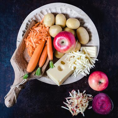 Набір для терки Microplane (цедра і екстра-груба) для цитрусових, твердих сирів, мускатного горіха, картоплі, моркви і кабачків