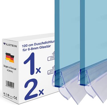 Ущільнювач для душових VILSTEIN від 6 мм до 8 мм прозорий