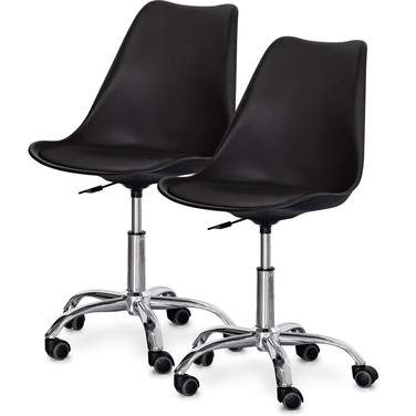 Комплект (2шт) крісло Evo-Kids Capri Black (арт. H-231 B/B -Х2)
