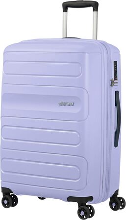 Валіза American Tourister Sunside Spinner Bootner, 55 см, 35 л, чорна, розкладна (67,5-72,5/83,5 л)