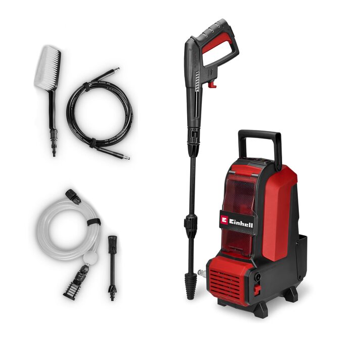 Einhell HYPRESSO 18/24-1 Акумуляторний мийний пістолет Power X-Change (24 бар, 240 л/год, без акумулятора та зарядного пристрою)