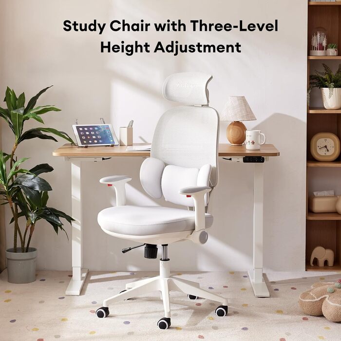 Крісло офісне MUSSO T30 ергономічне, регульоване, сітка, сіре