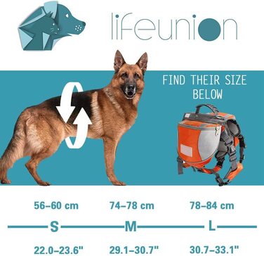 Сідельна сумка ifeunion для собак з Пойестера, для подорожей, кемпінгу, піших прогулянок, сідельна сумка для собак середнього і великого розміру (L, червоний)