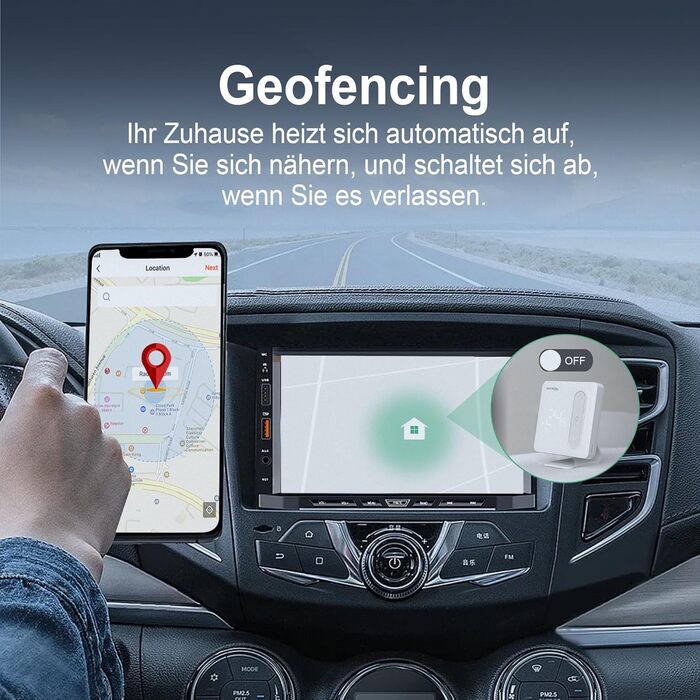 Smart термостат на радіатор 2 шт., Zigbee, бездротовий, з керуванням через Tuya APP та голосовими помічниками (Alexa, Google Assistant), енергозбереження (з датчиком температури Zigbee)