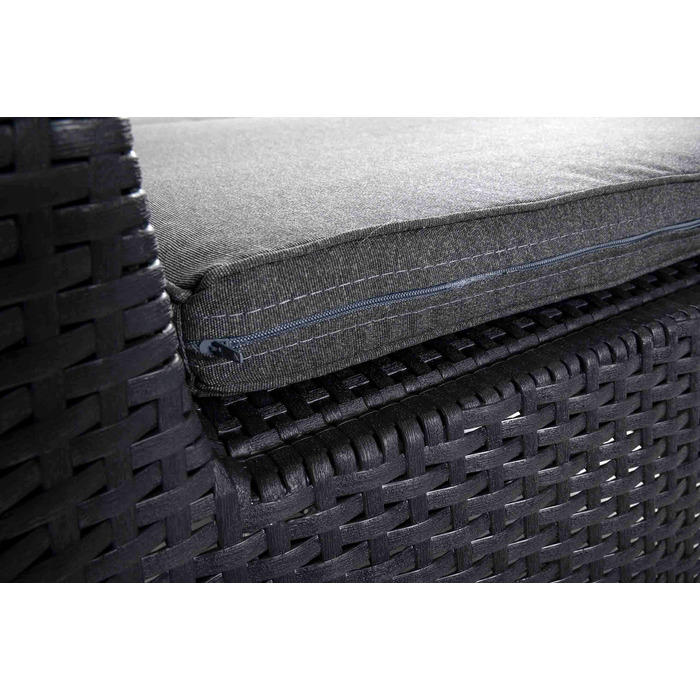 Комплект садових меблів Allibert із пластику, сірий, 3 предмети