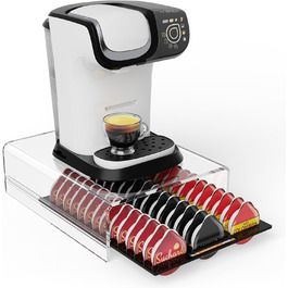 Організатор для капсул Tassimo: висувна шухляда на 42 капсули, LifeMoreasy Організатор для капсул Tassimo: висувна шухляда на 42 капсули, LifeMoreasy