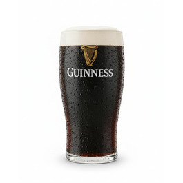 Набір пивних келихів Guinness 4 шт по 568 мл з логотипом та арфою